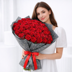 My Love 51 Red Roses Bouquet